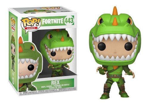Figura Funko Pop Games Fortnite - Rex 443 Original.!!