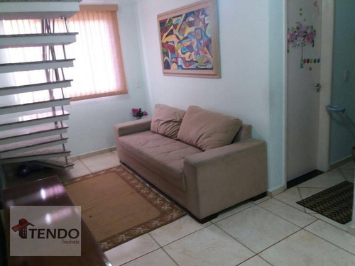 Imagem 2 de 25 de Imob03 - Cobertura 116 M² - Venda - 2 Dormitórios - 1 Suíte - Parque São Vicente - Mauá/sp - Co0076