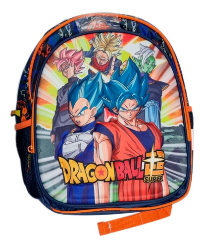 Morral Dragon Ball Super Goku Maleta Relieve Pequeño