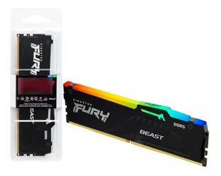 Memoria Ram Kingston Fury Cl40 32gb Ddr5 5200 Mhz