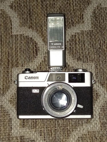 Imagem 6 de 6 de Canon Canonet Ql 17 Com Flash Canolite D