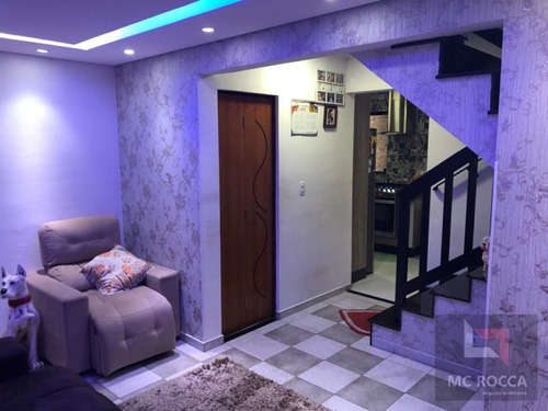 Imagem 1 de 22 de Sobrado Condominio Fechado 3 Dormitórios - Demarchi, S. Bernardo Do Campo - R304