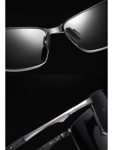 Gafas De Sol Polarizadas Gafas De Sol De Moda Para Hombre Gris