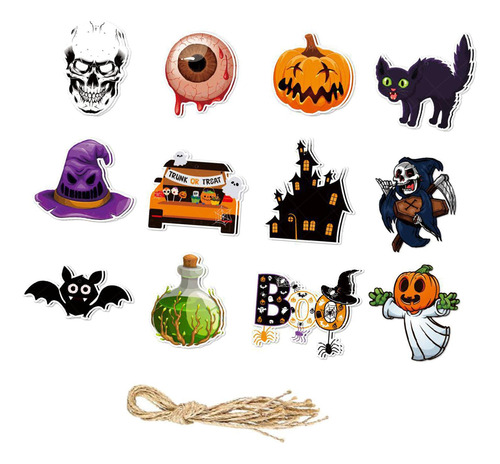Pancarta De Halloween, Colgante De Guirnalda De Halloween,,
