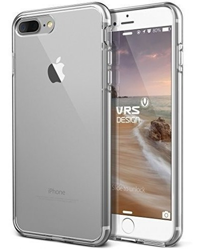 Funda Para iPhone 8 Plus Crystal Mixx Transparente Tpu Case 
