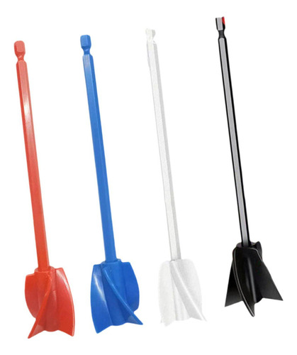 4 Uds Paletas Mezcladoras Agitadores De Pintura Multi