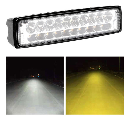 Barra De Luz Led, 60 W, 20 W, Luz Frontal Para Coche, Moto,