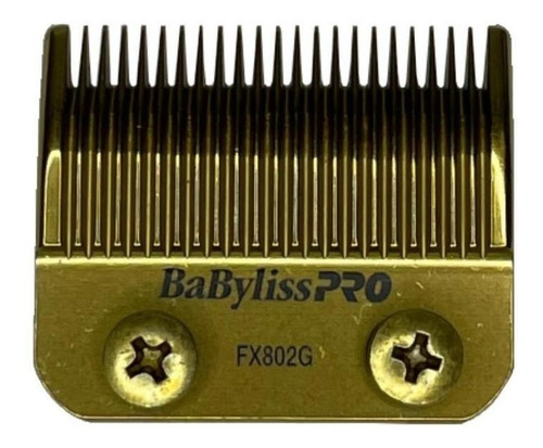 Lâmina Para Máquina De Cortar Cabelo Babyliss Pro Fx Gold Cor Dourado 110V/220V