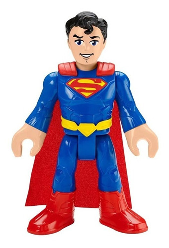 Juguete Imaginext Dc Super Friends Figura Xl Superman