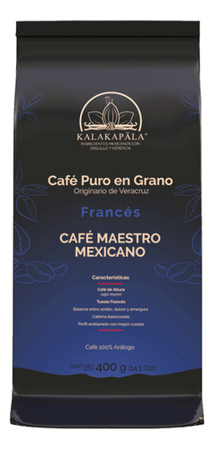 Café Tueste Frances En Grano 400 Gr