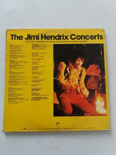 Imagem 3 de 5 de Lp Duplo The Jimi Hendrix Concerts - Perfeito