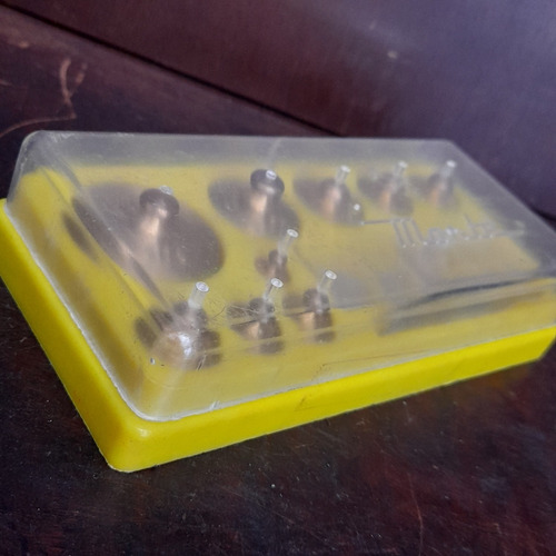 Imagem 3 de 8 de Cepo Kit Peso Pequeno Marca Marte Antigo Completo Ler