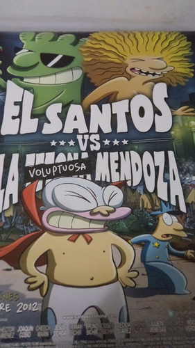 Poster Oficial - El Santos Vs Voluptuosa..  - 69 X 99cm