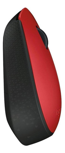 Mouse sem fio M170 Design Ambidestro Compacto e Conexão USB Cor Vermelho Logitech