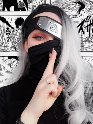 Imagen 2 de 7 de Bandana + Guantes + Collar + Kunai Naruto - Kit