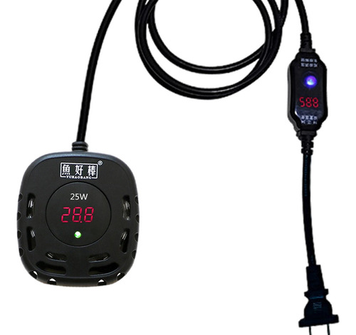 Mini Calentador De Tanque De Peces De Acuario Calentador 25w