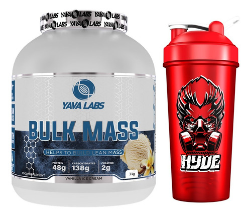 Bulk Mass De 3kg De Yava Labs