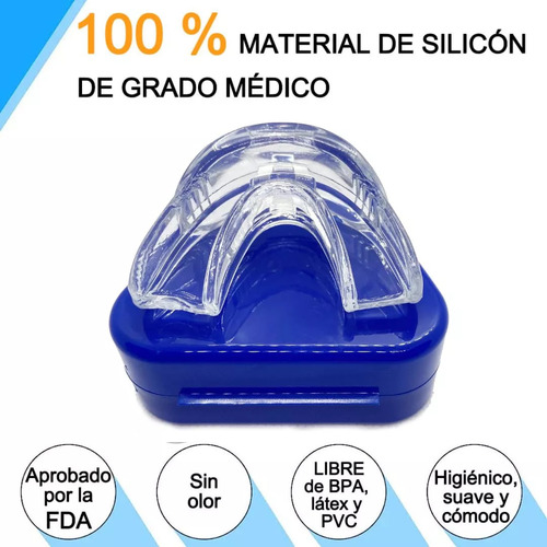 1pcs Guarda Dental De Silicona Para Dormir Para Evitar Los