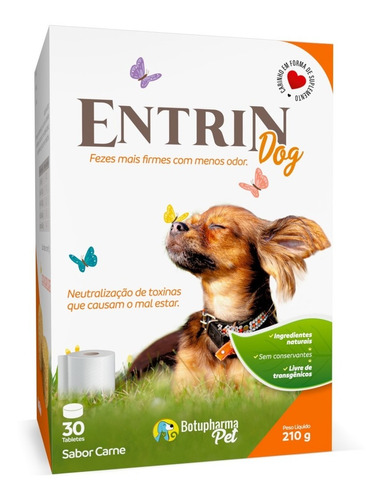 Entrin Dog  Tabletes Original - 210g Botupharma