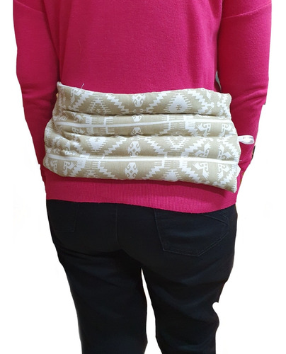 Imagen 6 de 12 de Bolsa Termica Microondas Semillas X2 Cervical Lumbar 4tiras