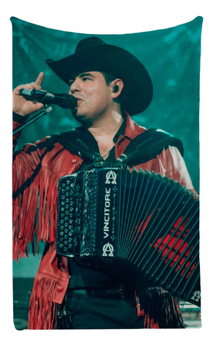 Cobija Frazada Alfredo Olivas Cantante Corridos Ultra Suave