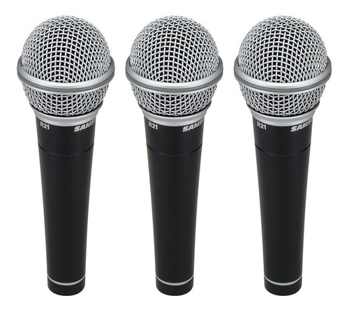 Set De Microfonos Samson R21 Pack 3 Unidades