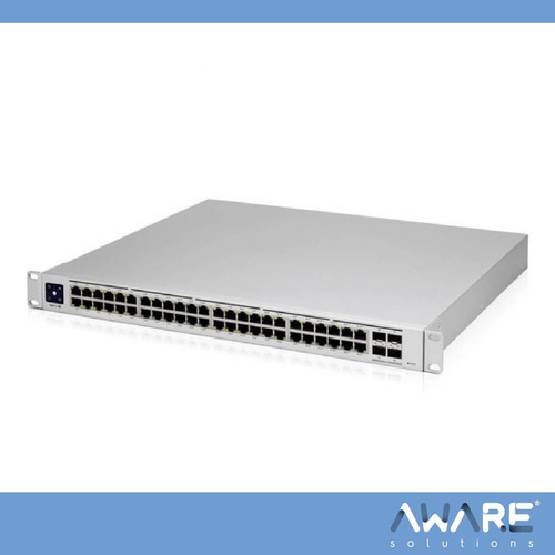 Switch Ubiquiti Unifi 48 Puertos Poe 4-sfp 195w Usw-48-poe