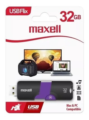 Usb 32 Gb Calse 10 Maxell Original