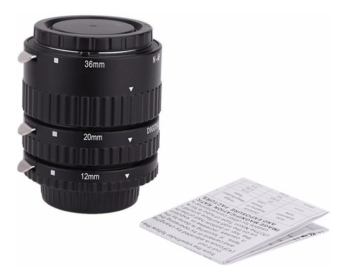 Tubo Extensor Macro Meike Nikon F-mount Cpu Af Afs Auto Foco