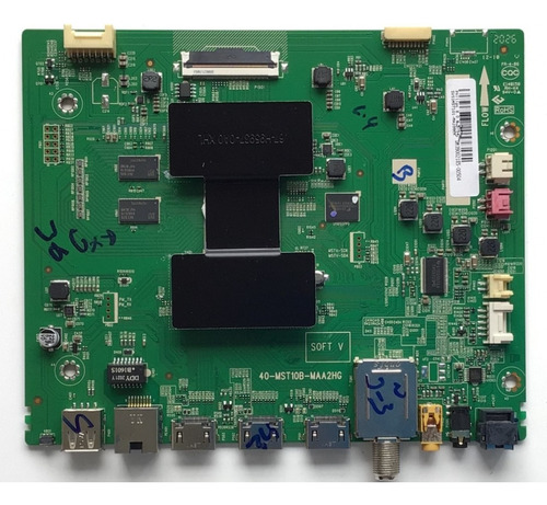 Main Sanyo Svs1mst101-ma200ck / 40-mst10b-maa2hg / Fw65r70f (Usado)