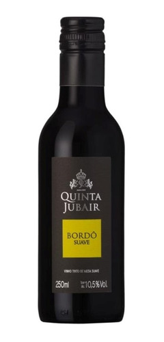 Vinho Tinto Suave Bordô 250ml - Quinta Jubair