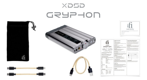 Ifi Xdsd Gryphon - Dac/amp Portátil Ultra Res Funda Regalo