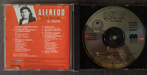 Cd Alfredo El Pulpo Y Sus Teclados Matando Tabanos (Usado)