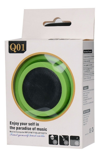 Parlante Portable Bluetooth Mp3 Fm Ml 557