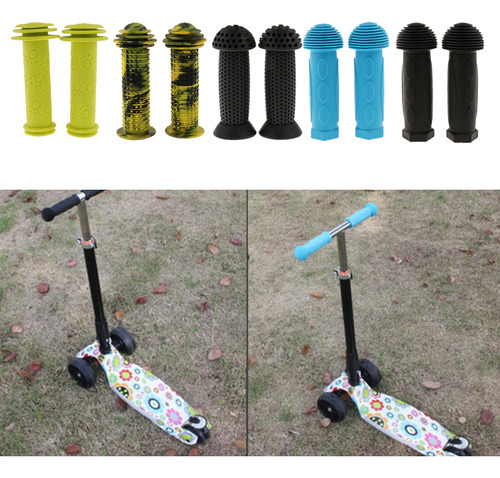 10 Piezas De Manillar De Bicicletas, Empuñaduras De Goma
