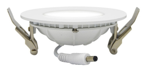 Imagen 3 de 10 de Panel Plantón Led Embutir 9w Redondo Cóncavo Calidad Premium