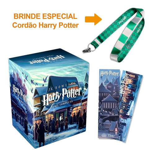 Box Harry Potter Completo - 7 Livros - Frete Grátis