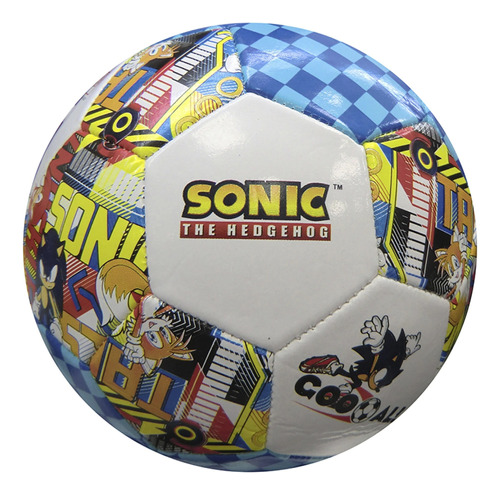 Pelota Futbol N°3 58 A 61 Cm Aprox Oficial Sonic Prime