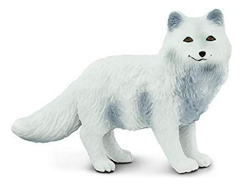 Safari Ltd. De América Del Norte De La Fauna Ártica Fox Mano