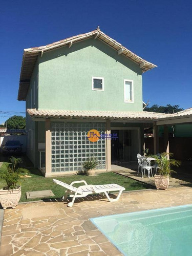 Casa Com 4 Dormitórios À Venda, 218 M² Por R$ 1.400.000,00 - Recreio - Rio Das Ostras/rj - Ca1743