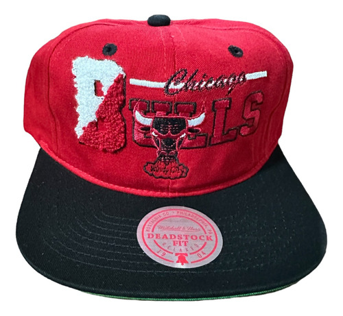 Gorra Mitchell & Ness Nba Varsity Letter Snapback Bulls