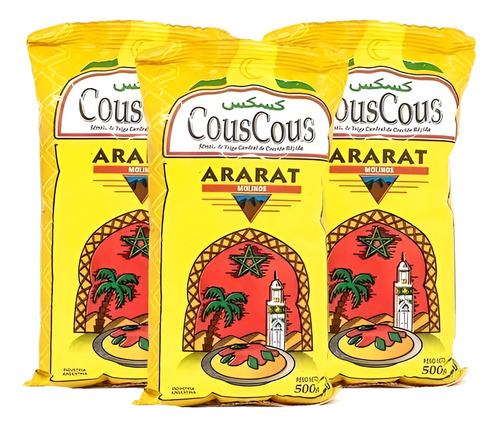 Frutos Are- Cous Cous X 500 Gs - Ararat