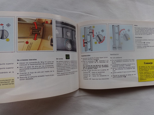 Manual Guantera Renault 9 1992 Instrucciones R9 Catalogo (Usado)