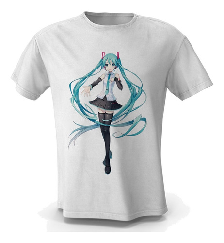 Remera Hatsune Miku Cantante Nenes Nenas Serie Anime Unisex