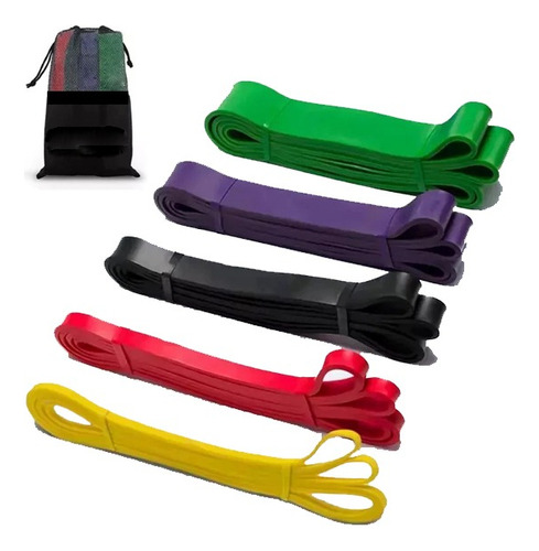 Power Bands Bandas Elasticas Resistencia Set 5