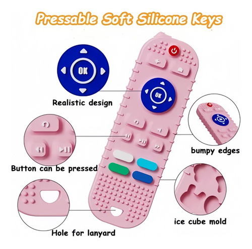 4 Juguetes For La Dentición De Bebés Con Control Remoto 1