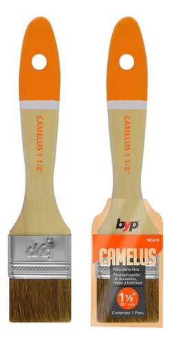 Brocha Pelo Fino (camelus 1-1/2'')- Barniz, Tinte, Acuarela