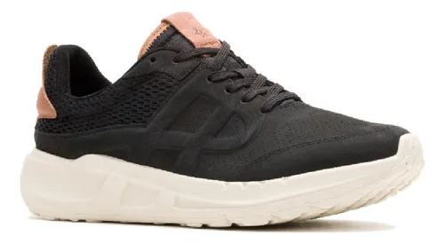 Tenis Hombre Hush Puppies Seventy8 Lthr Run Negro