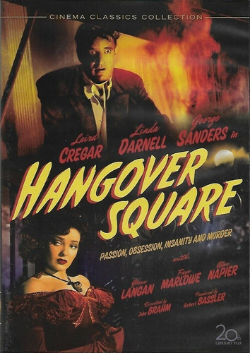 Hangover Square - Dvd - Linda Darnell - Importado