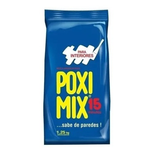 Poximix Para Interior Adhesivo A Base De Yeso 1250gr